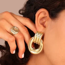 Anello a Fascia 'Door Knocker'