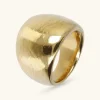 Anello a Fascia Graduato Martellato