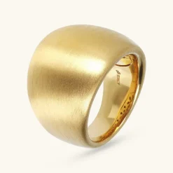 Anello a Fascia Graduato Satinato