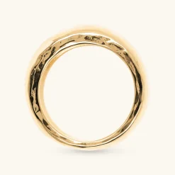Anello a Fascia Martellato