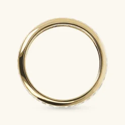 Anello a Fascia Smaltato e Traforato