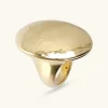 Anello Chevalier Martellato Forma Ovale
