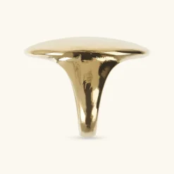 Anello Chevalier Martellato Forma Ovale