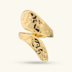 Anello Contrarié Martellato