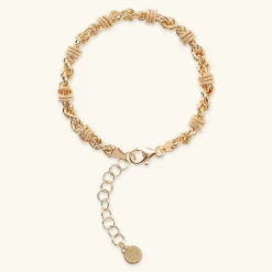 Bracciale Catena Corda con Rondelle