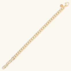 Bracciale Catena Grumetta Superficie Lucida