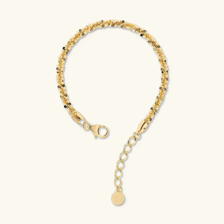 Bracciale Catena Margherita Diamantata