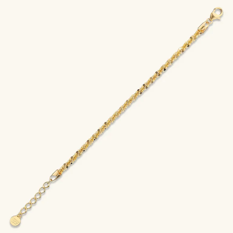 Bracciale Catena Margherita Diamantata