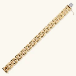 Bracciale Catena Pantera Superficie Liscia