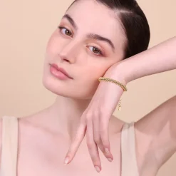 Bracciale con Sfere Lucide