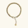 Bracciale con Sfere Martellate