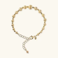 Bracciale con Sfere Satinate Graduate