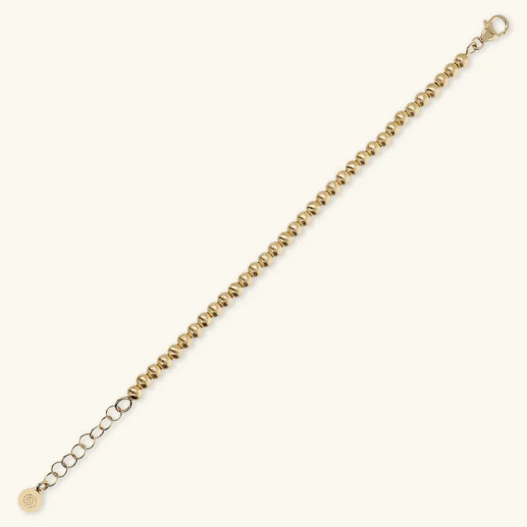 Bracciale con Sfere Satinate