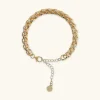 Bracciale Maxi Catena Spiga Martellata