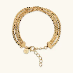 Bracciale Multifilo Catena Margherita