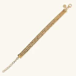 Bracciale Multifilo Catena Margherita