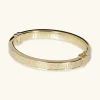 Bracciale Rigido con Greca Martellato