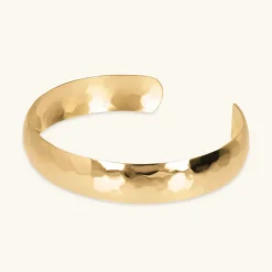 Bracciale Rigido Spesso Martellato