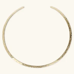 Collana Choker Sottile Martellata