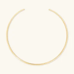 Collana Choker Superficie Lavorata