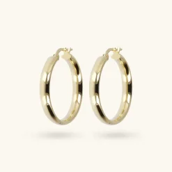 Orecchini a Cerchio Design Classico